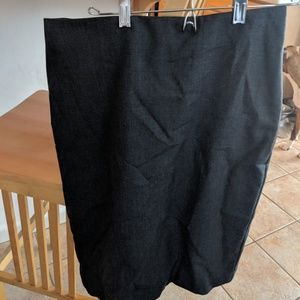 Ann Taylor The perfect gray pencil skirt